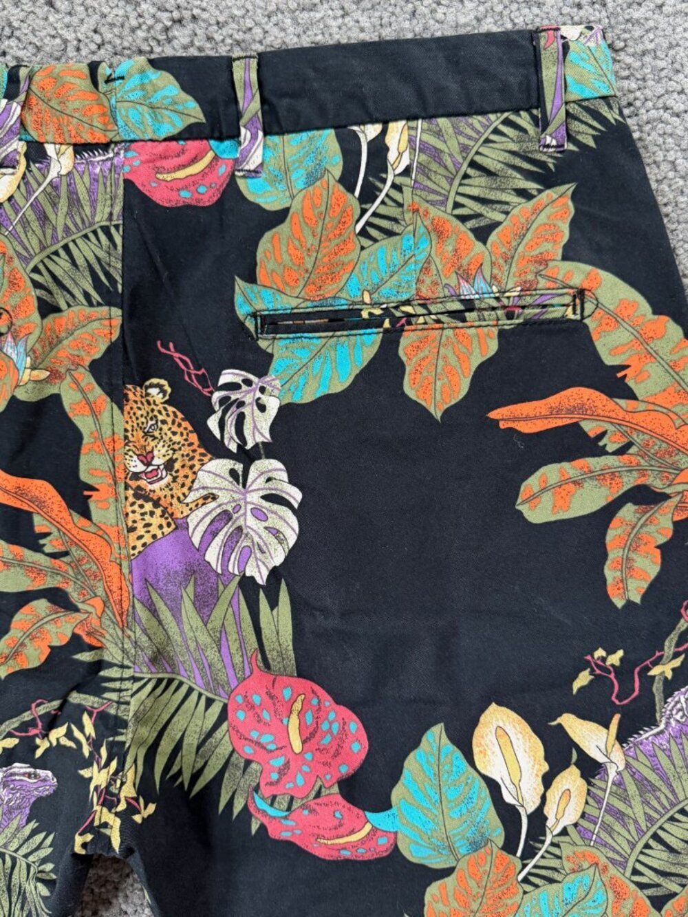 Scotch & Soda Multicolor Tropical Leopard Shorts -Men's Size W 31 - Excel. Cond. - Picture 8 of 13